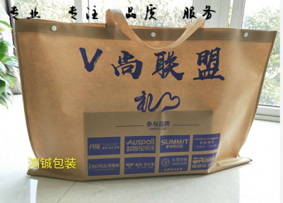 定制暗扣手提無(wú)紡布